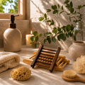 Jabonera ecológica de bambú