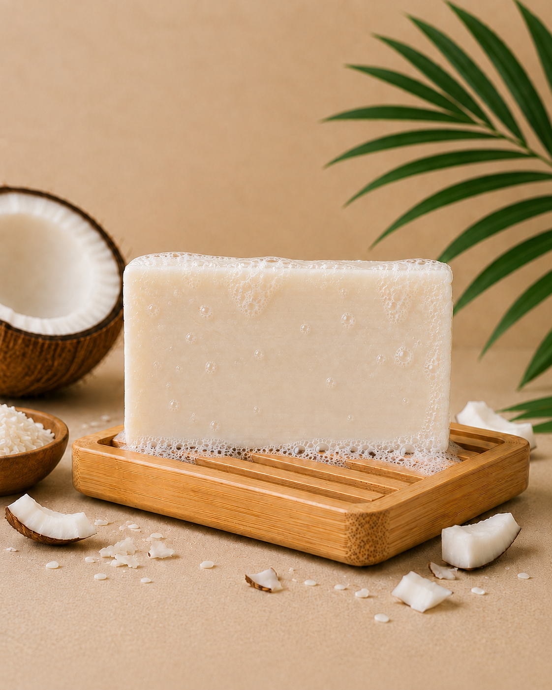 Aceite de coco Suavizante y Antibacteriano