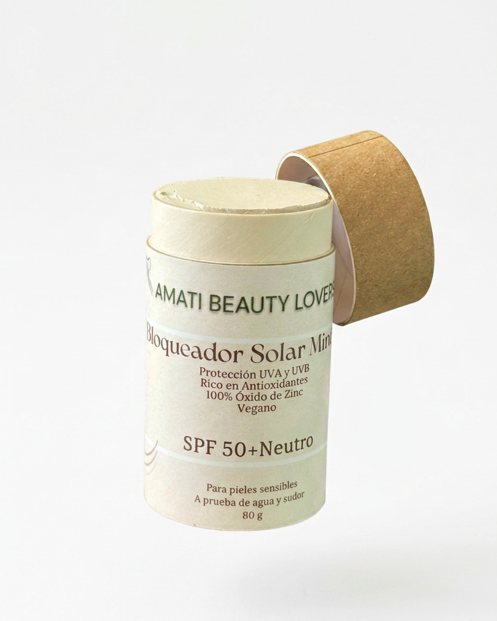 Bloqueador Natural Libre de Filtros solares químicos